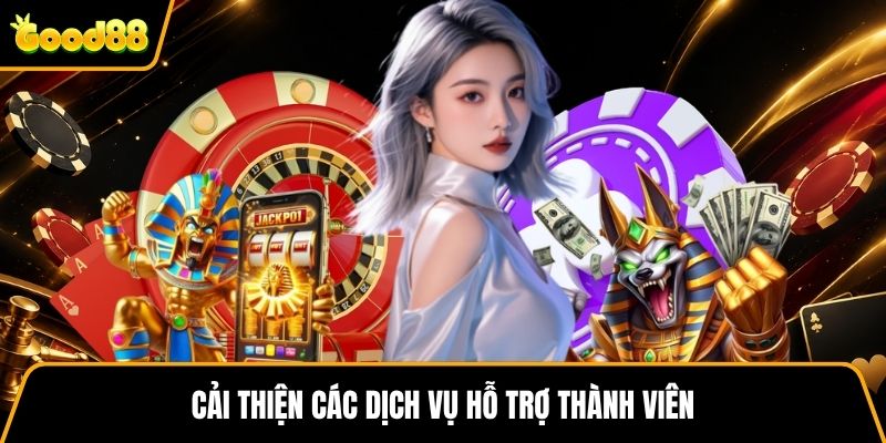 Cải thiện các dịch vụ hỗ trợ thành viên
